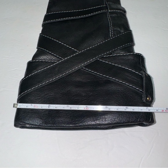 Chloe Black Leather Knee-High Boots size 38 / 8 - Picture 9 of 13